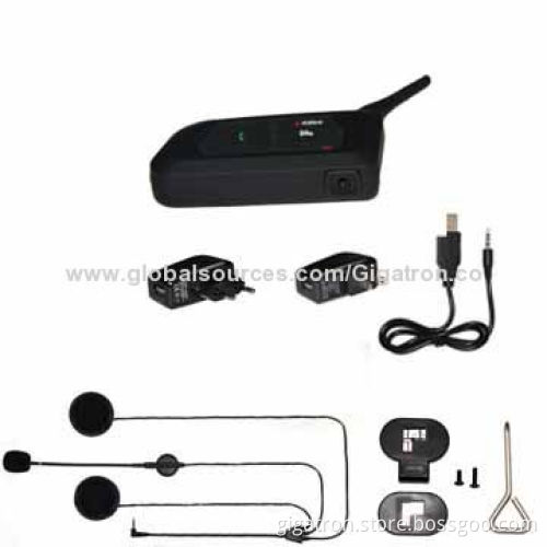 Bluetooth Inter-phone, Safe and Easy to Use, 1,200 Meters between Two Riders